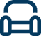 Living room furniture delivery icon representing sofa and seating delivery and setup services.
